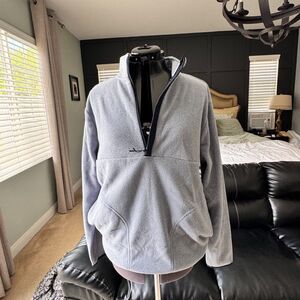 Goodfellow & Co Men’s Half-Zip Fleece Pullover Sweatshirt Blue Size M